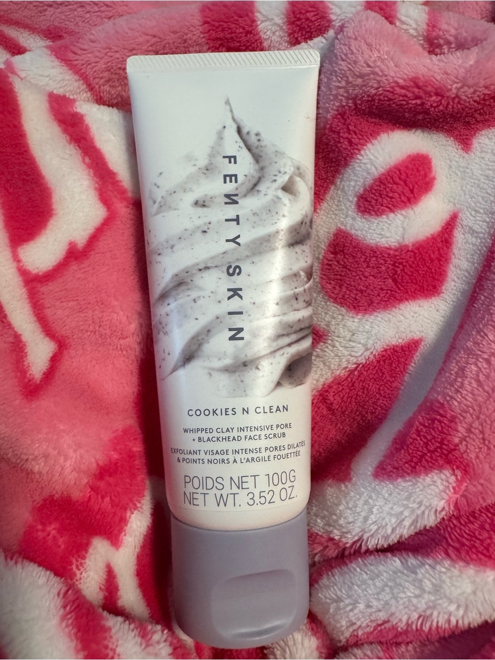 Fenty Skin Cookies N Clean Whipped Clay Blackhead Face Scrub - Full Size New